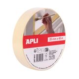 APLI 18744 Schilders- of carrosserietape, 25 mm x 45 m