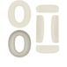 Inf DRAGON ECOM INTERNATIONAL LIMITED Siliconen Oorkussens voor Sony WH-CH720N Hoofdtelefoon - Beige