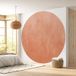 Papier Peint Rond - Couleur Tendance - 670 - Diamètre 90 cm