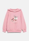 s.Oliver - Sweatshirt met folieprint en capuchon