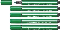 STABILO Trio Scribbi viltstiften, 5 stuks, groen