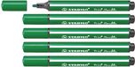 STABILO Trio Scribbi viltstiften, 5 stuks, groen