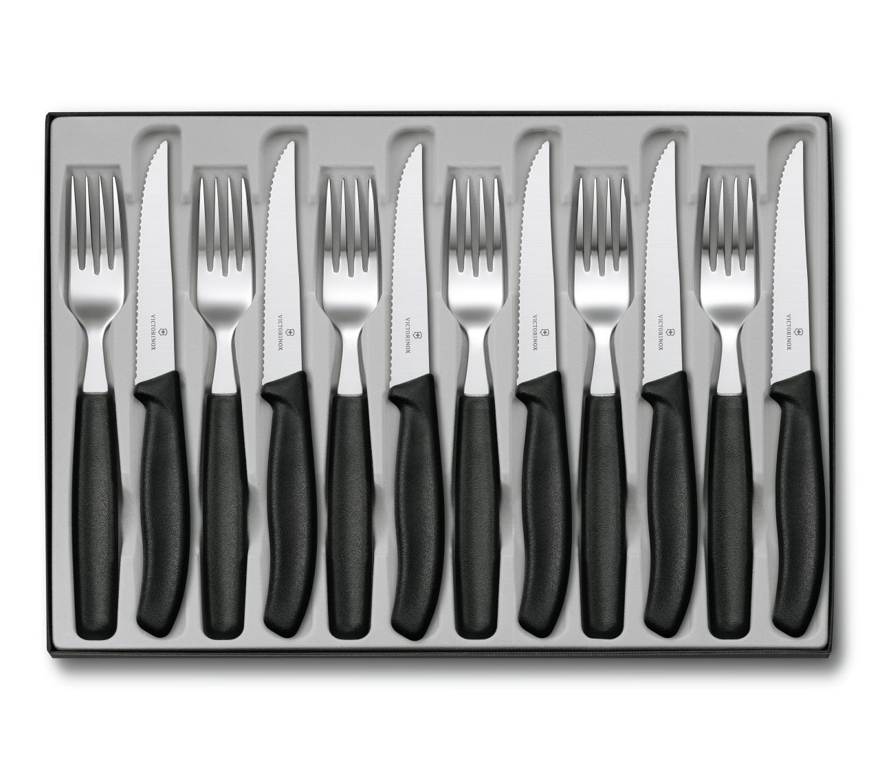 Victorinox 6.7233.12 - Sets keukenbestek & -messen - 12 stuks - Vaatwasserbestendig