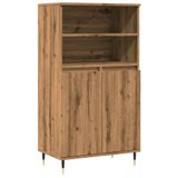VidaXL Hoge kast Artisan-eikenhout, 60x36x110 cm
