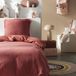 TODAY Bedset - 1 persoons - 140x200 cm - Katoen - Effen - Terracotta