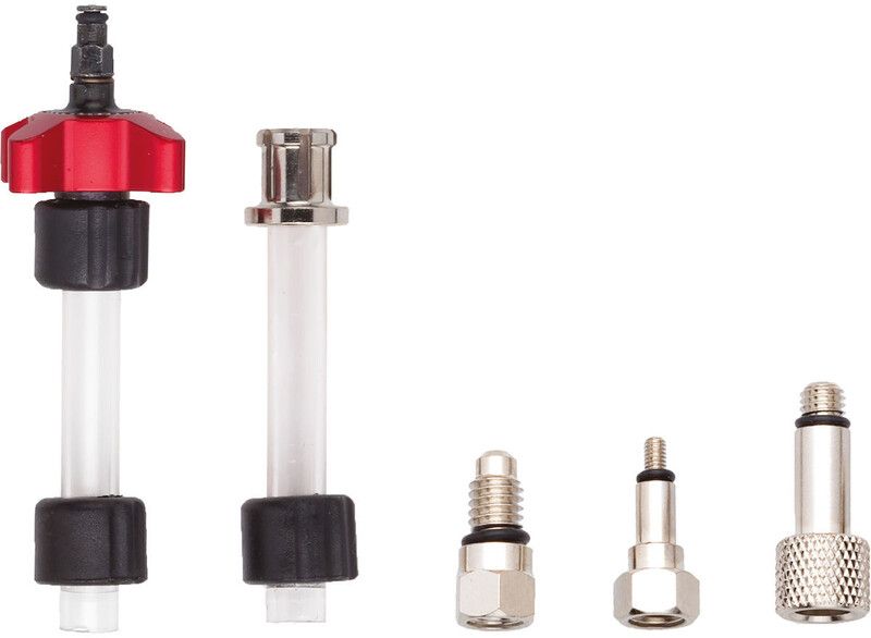 Jagwire Adapter Set for Elite DOT Bleed Kit, Black