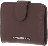MANDARINA DUCK Mellow Leather Card Case Milk Chocolate