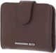 MANDARINA DUCK Mellow Leather Card Case Milk Chocolate
