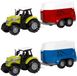 Toi-Toys Ackers Ville Tractor en Trailer met Licht en Geluid, 10cm