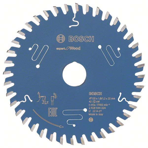 Bosch 2 608 644 004 Cirkelzaagblad - 15900 rpm - 1,3 mm
