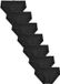 Next - Dames - Set van 7 slips met hoog katoengehalte - Zwart