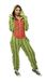 Rubies Watermeloenkostuum voor volwassenen, uniseks, eenheidsmaat, jumpsuit met capuchon