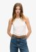 Superdry Tanktop met ruches Dames Vesten Optic UK14-EU42