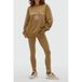 JOSH V katoenen sweater met print - kaki