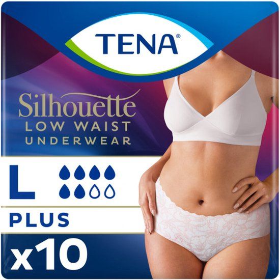 TENA Silhouette Plus L lage taille wit