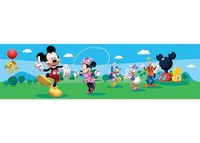 AG Design Disney Mickey Mouse muursticker, zelfklevende folie, meerkleurig, 500 x 14 cm