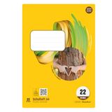 Staufen Style schriftenboek - 5 schriften, 32 vel elk, DIN A4, gelijnd 22 (5 mm kwadraat), 80 g/m² papier