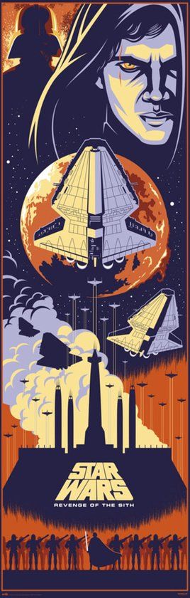 Grupo Erik Star Wars Episode III Poster - 53x158cm