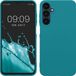 kwmobile telefoonhoesje geschikt voor Samsung Galaxy A25 - Hoesje voor smartphone - Back cover in mat petrol
