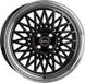 BORBET DESIGN B schwarz poliert 7,0Jx17 4x100 ET25