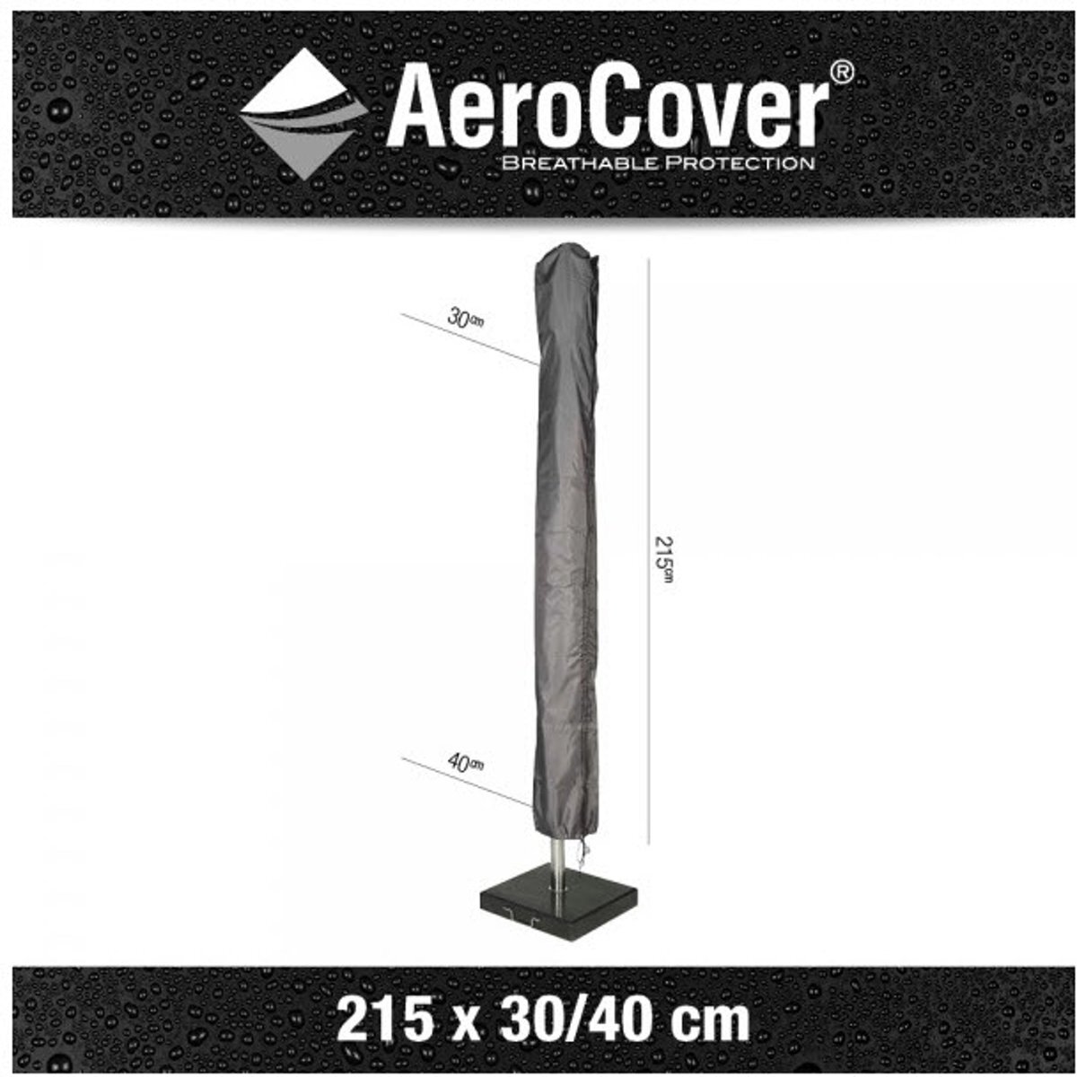 AeroCover Parasolhoes H215x30/40