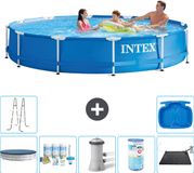 Intex Rond Frame Zwembad - 366 x 76 cm - Blauw