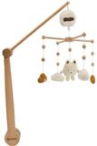 DOMIVA Muziekmobiel - Boubou - Beige, Bruin, Wit
