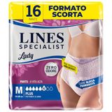 Lines Inzetstukken voor incontinentie Lines Specialist-Pants plus maat M: 2 verpakkingen van 8 stuks