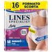 Lines Inzetstukken voor incontinentie Lines Specialist-Pants plus maat M: 2 verpakkingen van 8 stuks