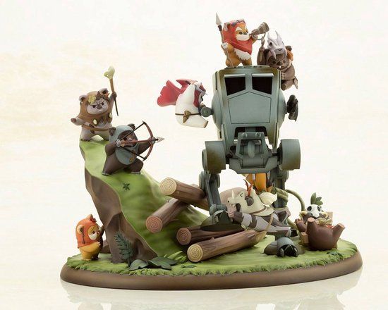 Kotobukiya Star Wars ARTFX PVC Statue - Battle of Endor The Little Rebels - 19 cm