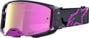 Alpinestars Supertech LE Lone Goggles, Black/Grey/Fuchsia Purple Reflective, One Size