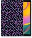 B2Ctelecom Samsung Galaxy Tab A 10.1 (2019) Tablethoesje Design Feathers Color