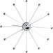 Kare Design Umbrella Ball Wandklok Metaal Grijs 60 cm