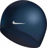 Nike Solid Silicone Adult Cap Midnight Navy