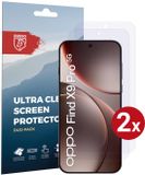 Rosso Screen Protector Geschikt voor Oppo Find X9 Pro | Ultra Clear Duo Pack | TPU Folie | Case Friendly Beschermfolie | 2 Stuks