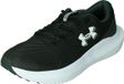 Under Armour UA Charged Surge 4 Heren Sportschoenen - Zwart - Antraciet - Wit
