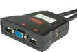 ROLINE KVM Switch 'Star' 2 PCs, VGA, USB, audio
