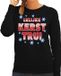Bellatio Decorations Shoppartners Bv Foute kersttrui / sweater Lelijke kersttrui zwart voor dames - kerstkleding / christmas outfit XS