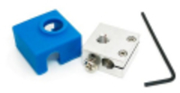 MicroSwiss Micro Swiss Heater Block met Silicone Sock voor CR-10 Printers