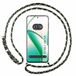 Tumundosmartphone Transparante beschermhoes voor de Realme 12 5G / 12 x 5G met koord, groen/goud