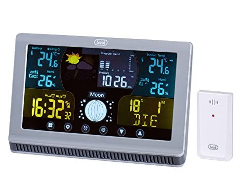 Trevi ME 3P70 RC - Weerstation met buitensensor en touch-bediening