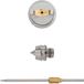 vidaXL HVLP Spuitpistool Mondstuk 1,3 mm Zilver