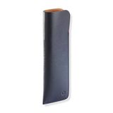 Caran d'Ache Lederen etui voor 2 pennen, blauw