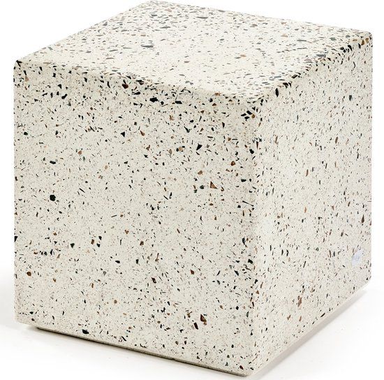 Serax Pawn By Marie Michielssen Bijzettafel - Wit - 40x40x40cm