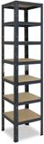 Shelfplaza HOME metalen stellingkast - 230x60x60 cm - antraciet - 7 planken
