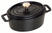 Staub Cocotte - Ovale - 15 cm - Noir