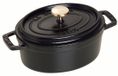 Staub Cocotte - Ovale - 15 cm - Noir