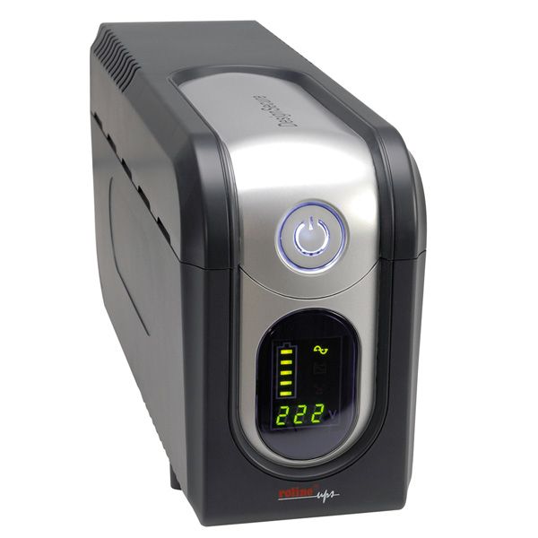 ROLINE DesignSecure 825 UPS Zwart, Zilver