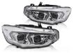 Xenon LED-dagrijverlichting set, geschikt voor BMW 4-serie F32/F33 Coupé/Cabriolet, modeljaren 2013-2017, chroom