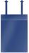 VELOFLEX Roosterboxhoezen DIN A4 staand formaat van PVC, blauw